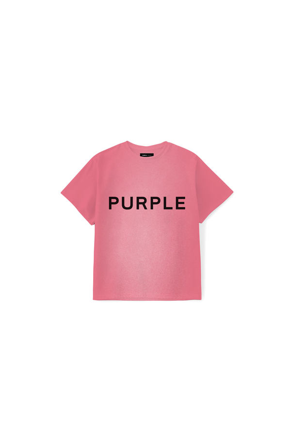 Purple Brand (Pink WordMark Short Set)