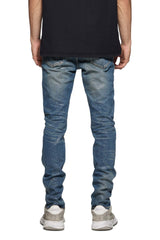 Purple brand Mid indigo Southgate Worn Coated jean