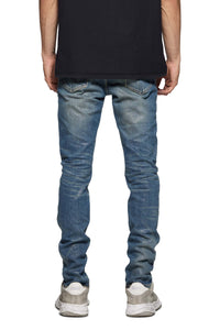 Purple brand Mid indigo Southgate Worn Coated jean