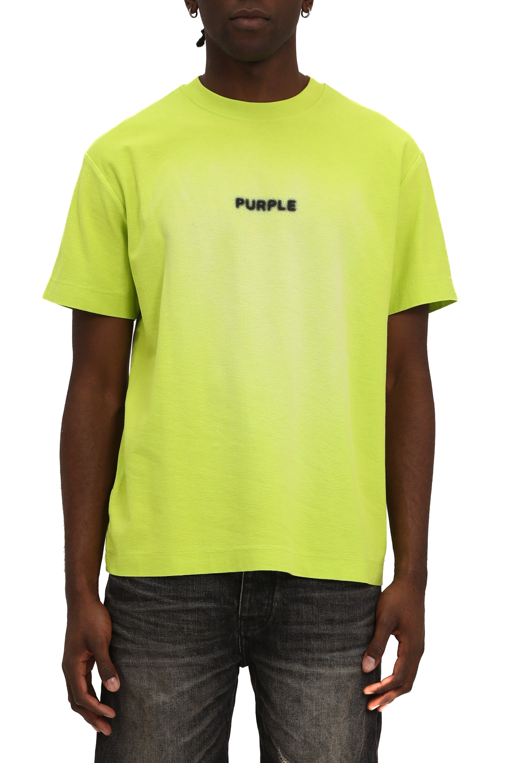 Purple Brand Pixelated Tee Tee Green – VIP Clothing Stores
