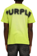 Purple Brand Pixelated Tee Tee Green