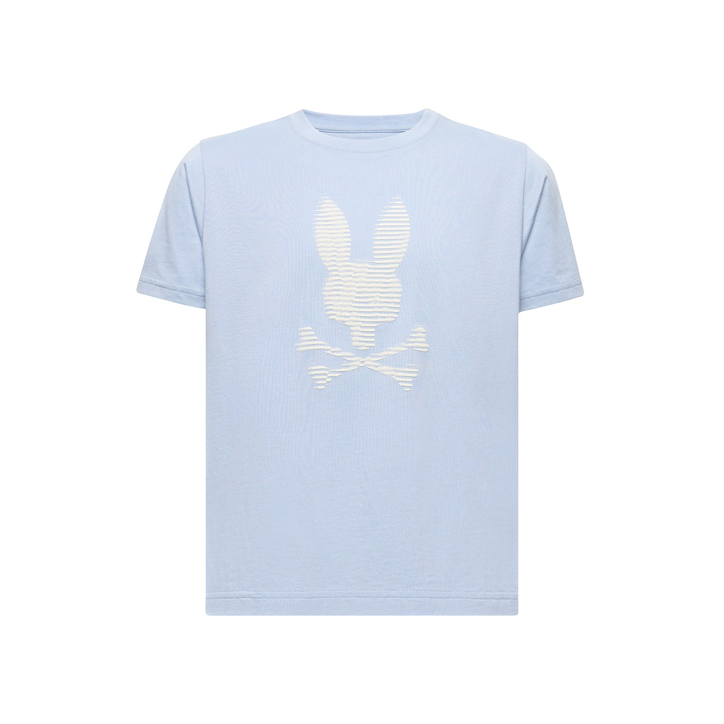 Psycho Bunny Kids Grant Bunny Graphic Tee Zen Blue