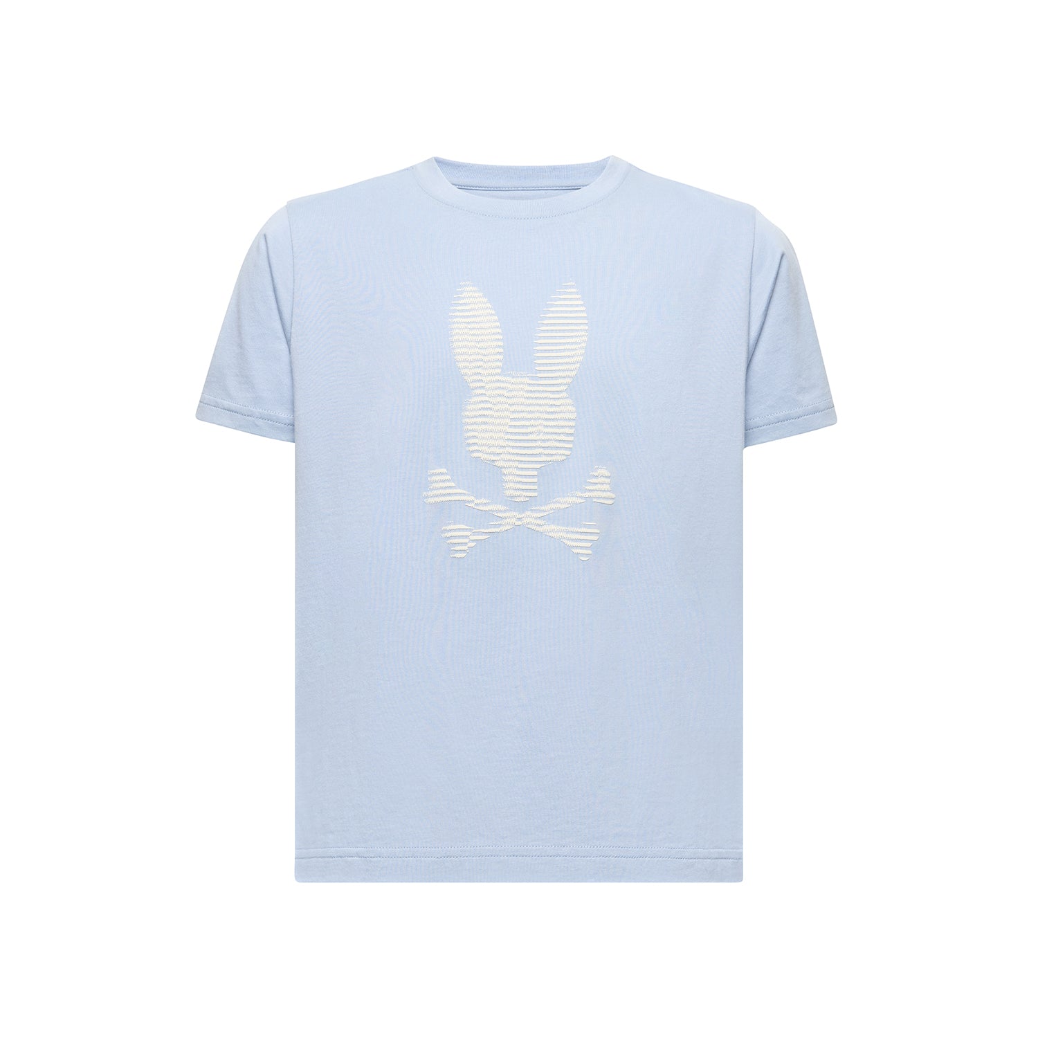 Psycho Bunny Kids Grant Bunny Graphic Tee Zen Blue