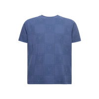 Psycho Bunny Kids Gio All Over Print Tee Gray Blue