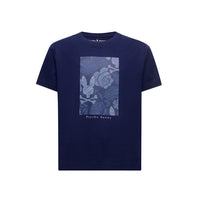 Psycho Bunny Kids Rowen Graphic Tee Navy Blue