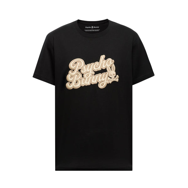 Psycho Bunny Men's Elias Graphic Tee - Black