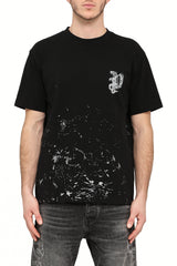 Purple Brand Hwt Jersey Ss Tee Black