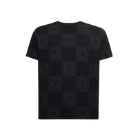 Psycho Bunny Kids Gio All Over Print Tee Black