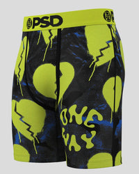 PSD Men's Underwear - Neon Hearts Mm - 224180102