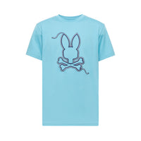 Psycho Bunny cyrus graphic tee 442 milky blue