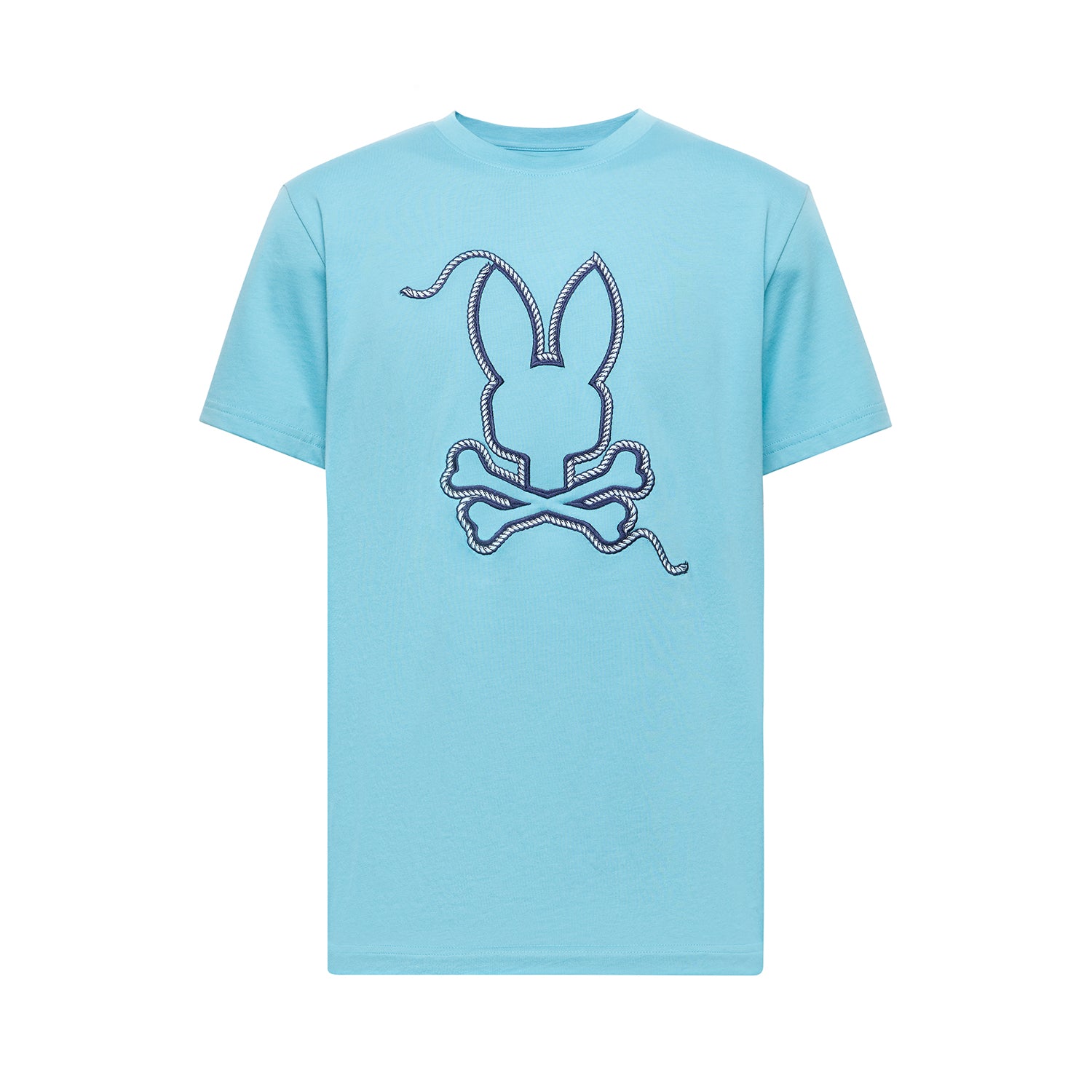 Psycho Bunny cyrus graphic tee 442 milky blue