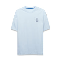 Psycho Bunny Rune Relaxed Back Graphic Tee Skyway Blue