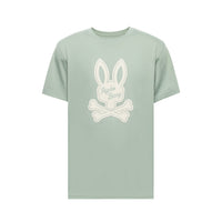 Psycho Bunny Derek Center Graphic Tee Iceberg Green