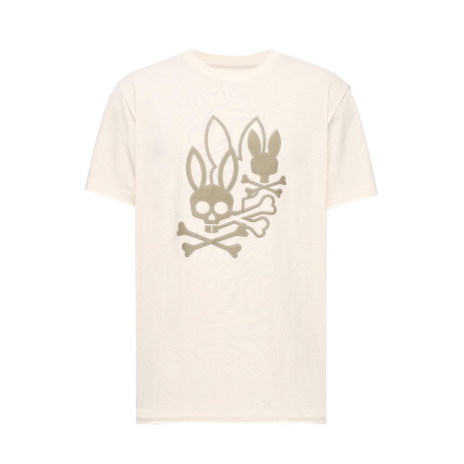 Psycho Bunny Aussie Graphic Tee White Cap Grey