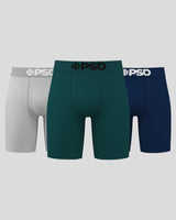PSD Men's Underwear Solids 3 Pack Faded