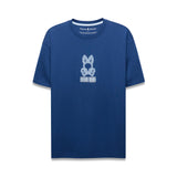 Psycho Bunny Alex Back Graphic Tee Navy Peony