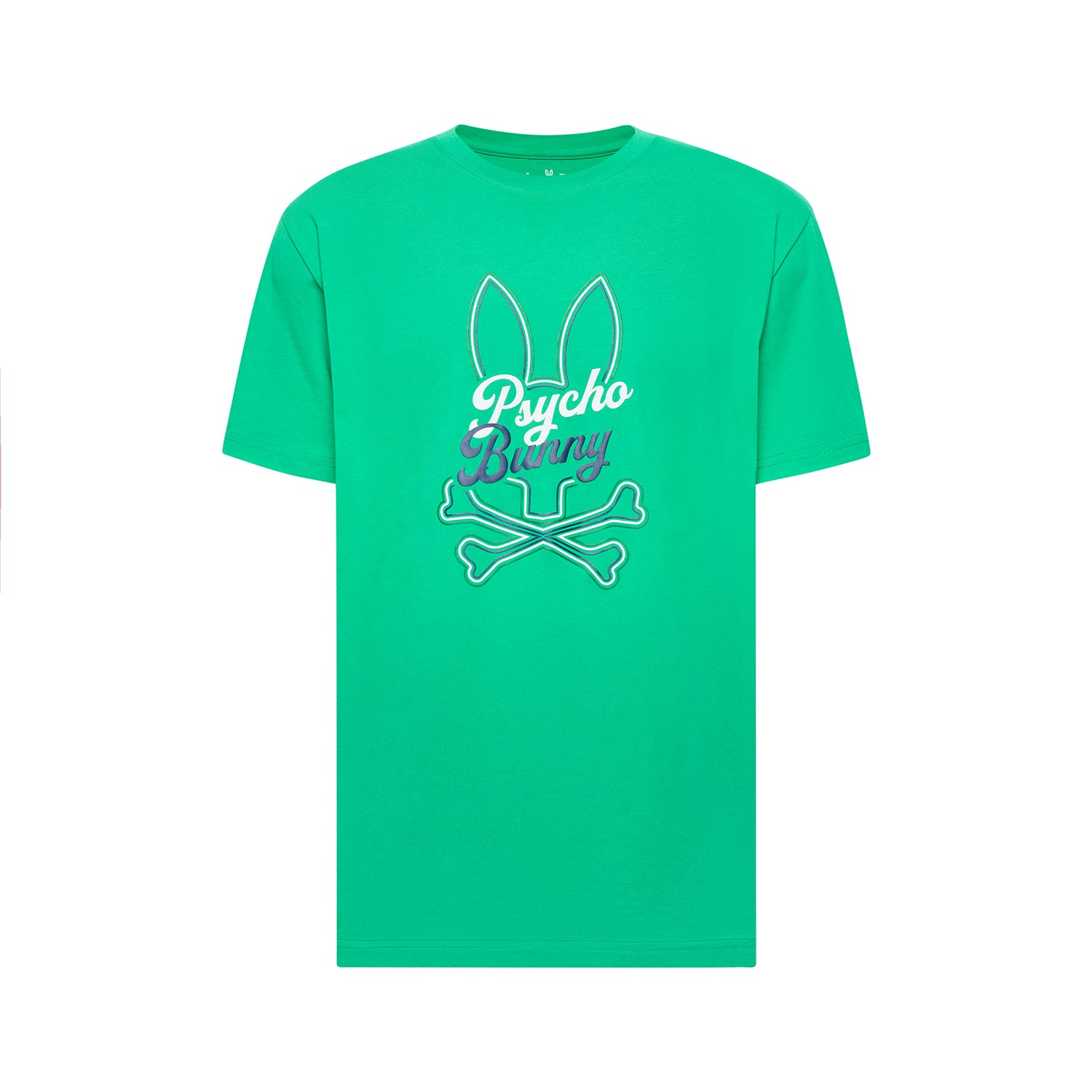 Psycho Bunny Garret Graphic Tee Simply Green