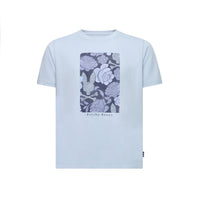 Psycho Bunny Kids Rowen Graphic Tee Zen Blue