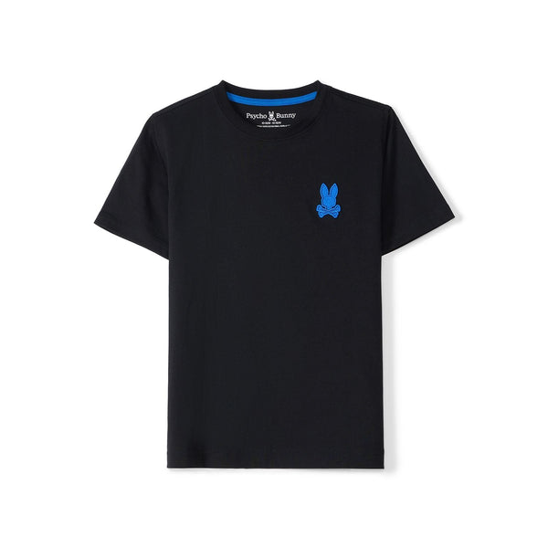 Psycho Bunny Kids Walter Back Graphic T-Shirt – 001 Black