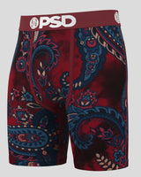 PSD Men's Underwear 'Bordeaux Paisley' - 425180047