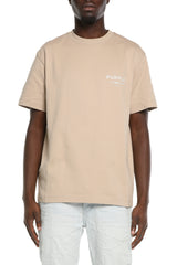 Purple Brand Wordmark Tee Khaki Brown