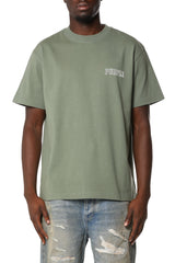 Purple Brand Varsity Logo Tee Green