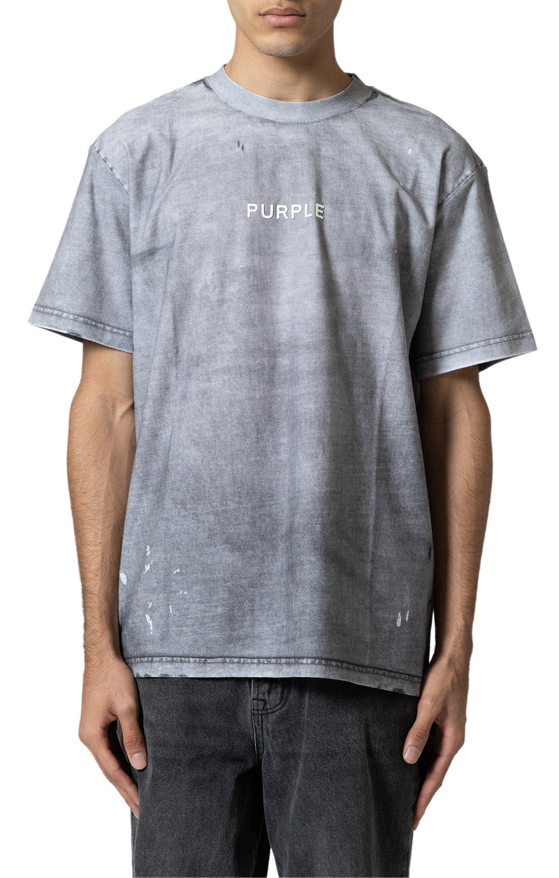 Purple Brand Men’s Textured Jersey Ss Tee Grey