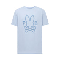 Psycho Bunny Chris Graphic Tee Zen Blue