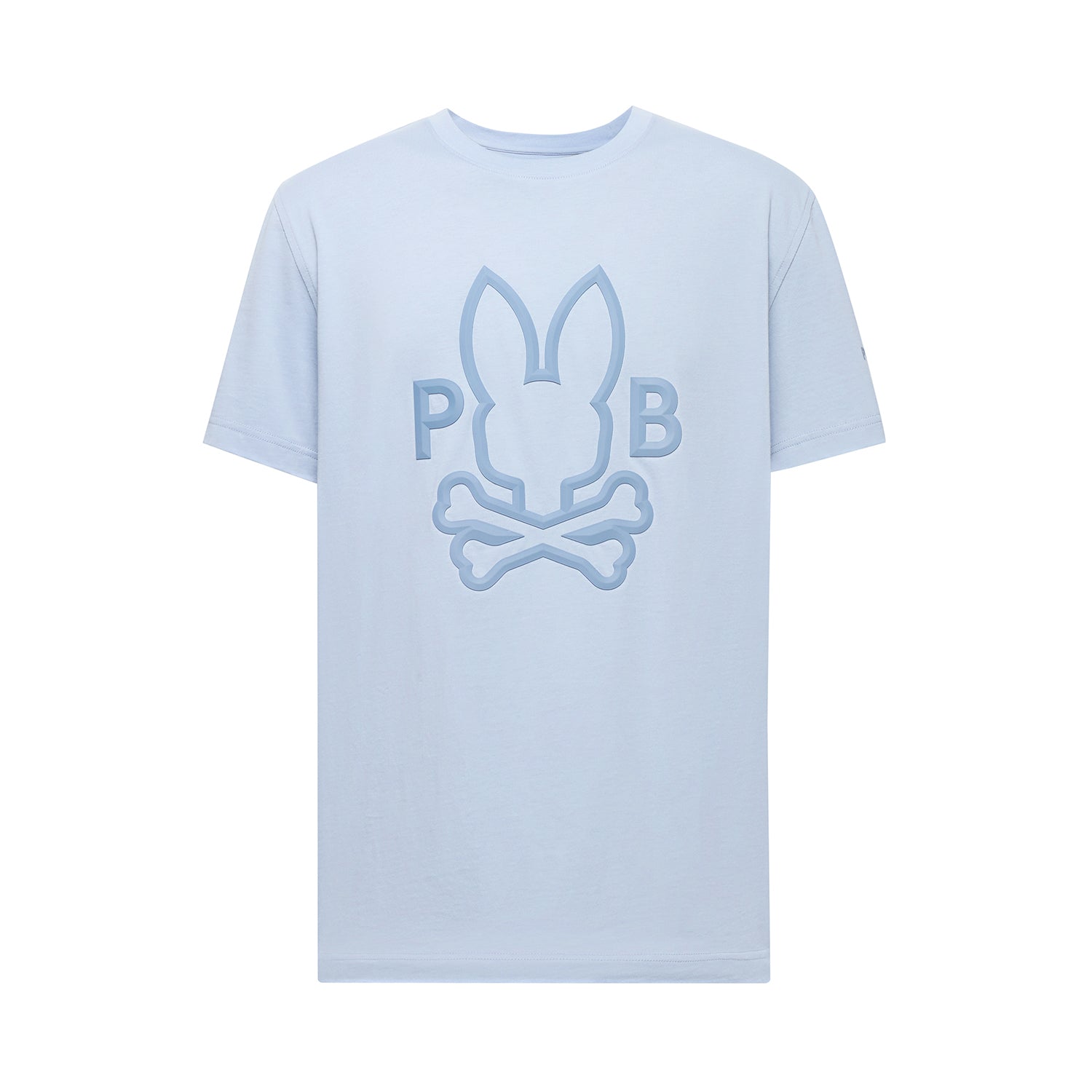 Psycho Bunny Chris Graphic Tee Zen Blue