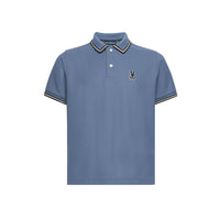 Psycho Bunny Kids Foxton Piqué Polo – 461 Vintage Indigo