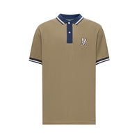 Psycho Bunny Wade Pique Polo Shirt Dusky Green
