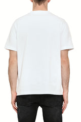 Purple Brand Hwt Jersey Ss Tee White