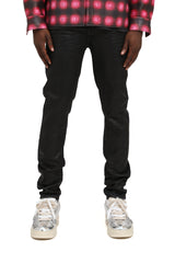Purple brand Skinny Coated Indigo jeans Black