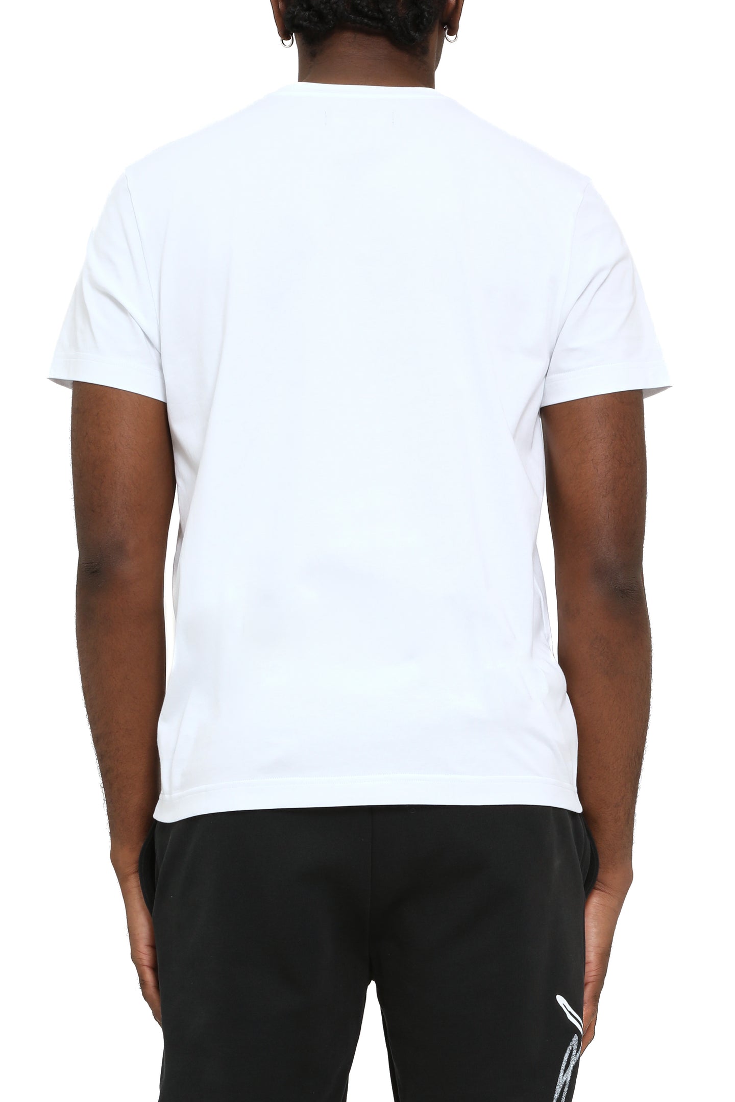 Purple Brand Clean Jersey Ss Tee White