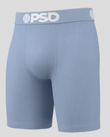 PSD Men's Underwear Solids 3 Pack Core Light Blue
