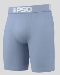 PSD Men's Underwear Solids 3 Pack Core Light Blue