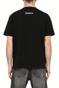 Purple Brand Hwt Jersey Ss Tee Black