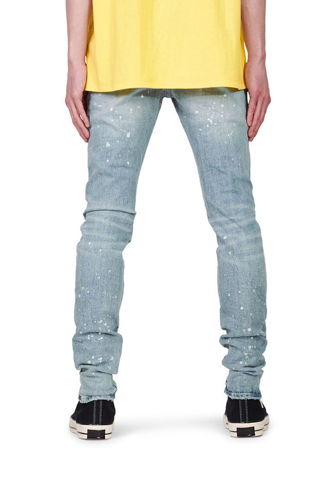 Purple Brand Worn Light Indigo Reflective Jeans Light Indigo