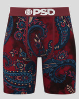 PSD Men's Underwear 'Bordeaux Paisley' - 425180047