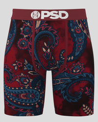 PSD Men's Underwear 'Bordeaux Paisley' - 425180047
