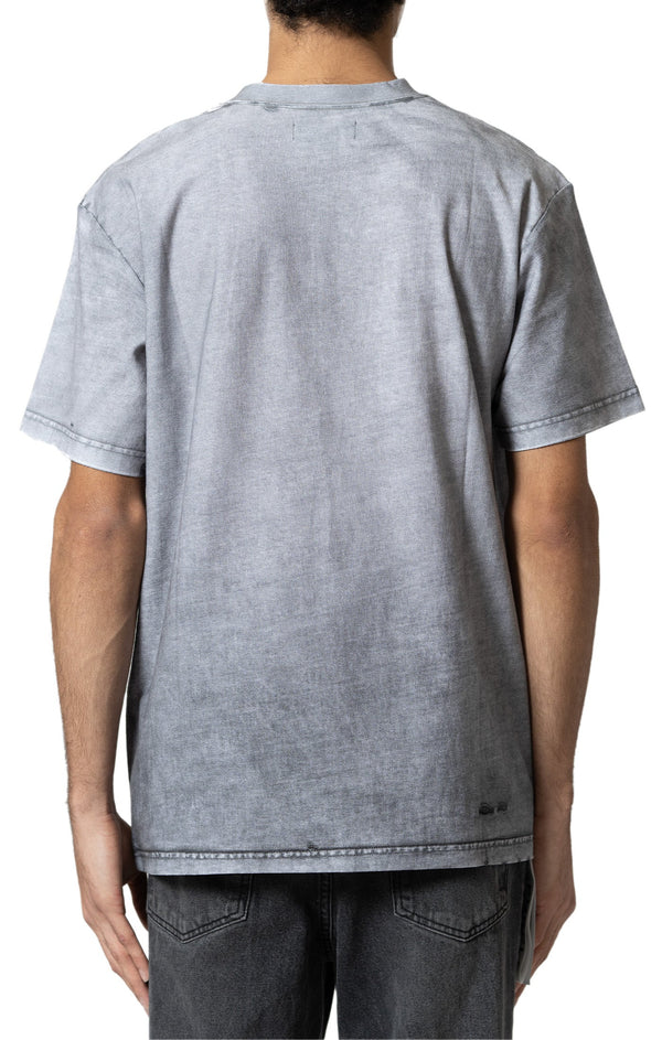 Purple Brand Men’s Textured Jersey Ss Tee Grey