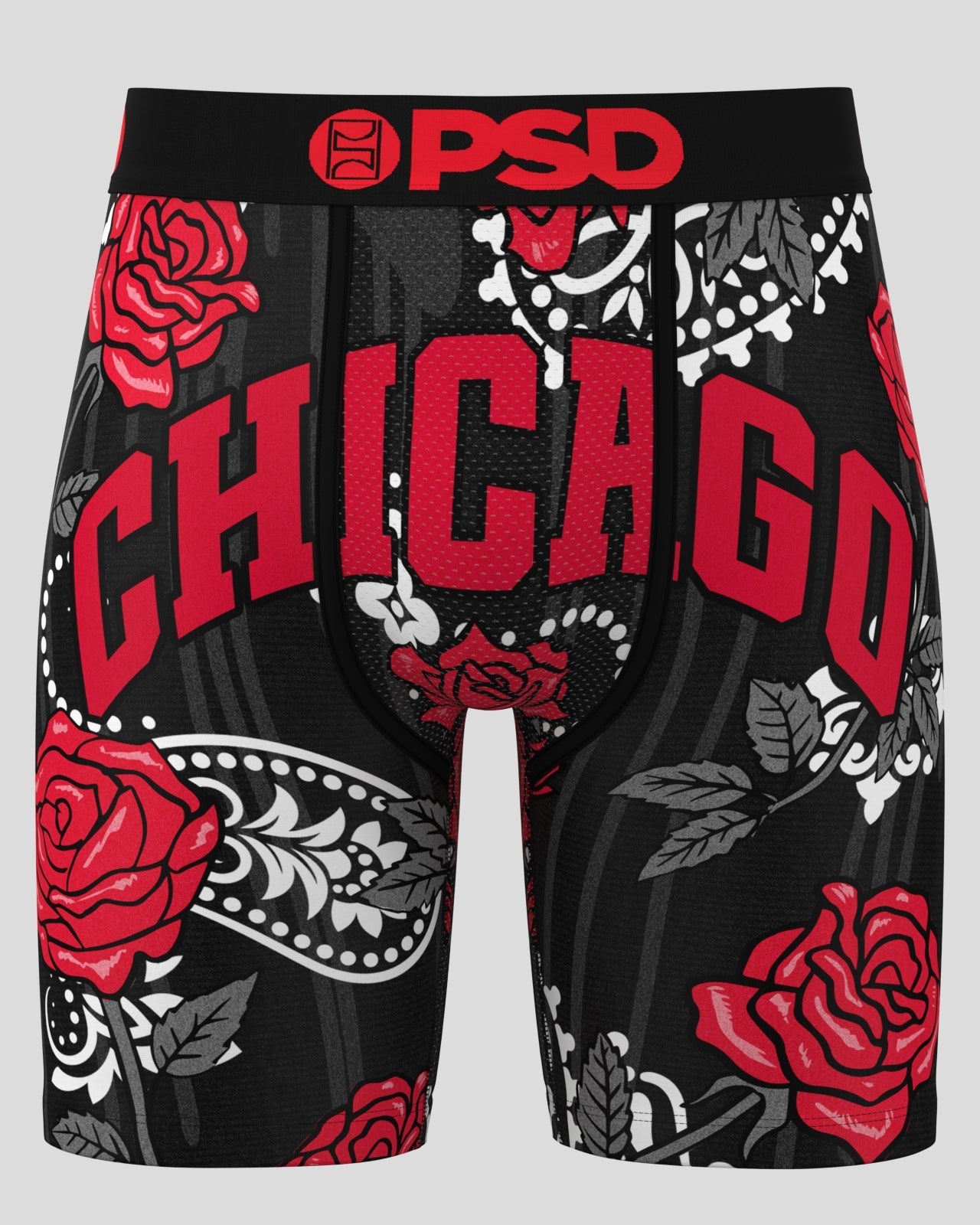 PSD Men's Underwear 'Chicago Roses' - 325180124