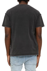 Purple Brand Textured Inside Out Tee Black