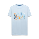 Psycho Bunny Zander Graphic Tee Skyway Blue