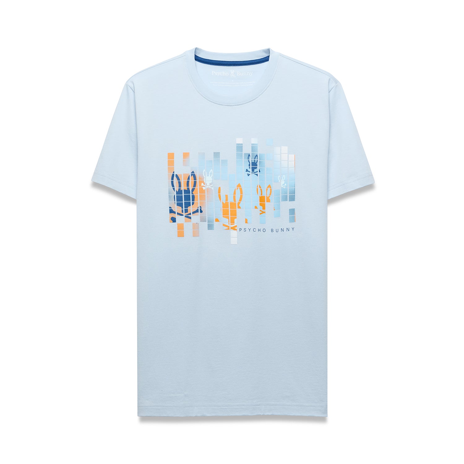 Psycho Bunny Zander Graphic Tee Skyway Blue