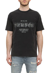 Purple brand Textured Jersey Tee Black