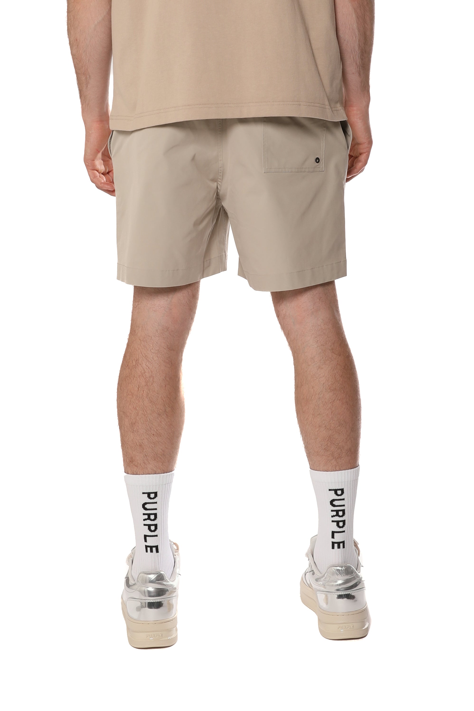 Purple Brand All Round Shorts Brown