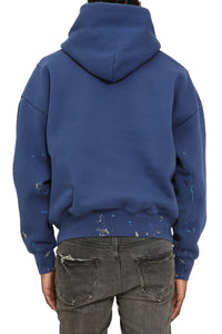 Purple Brand Mwt Fleece Po Hoodie Blue