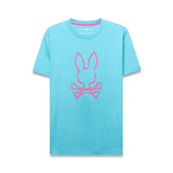 Psycho Bunny Duncan Graphic Tee Maui Blue