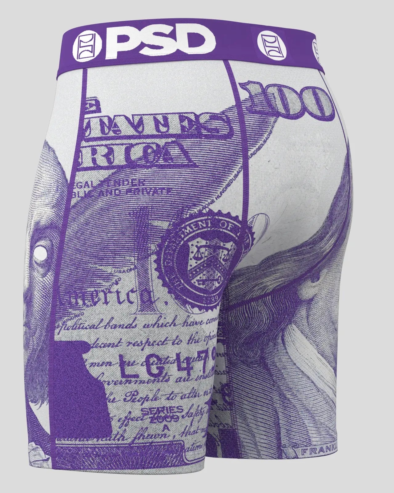 PSD Men's Underwear 'C-Note Purp' - 125180051